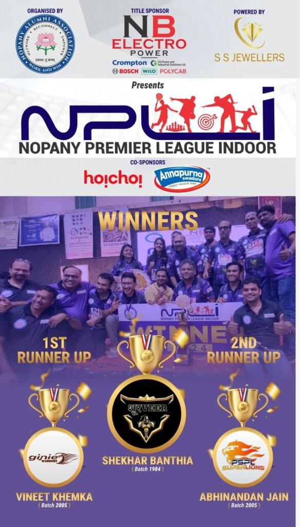 NPL Indoor 2024 Winners