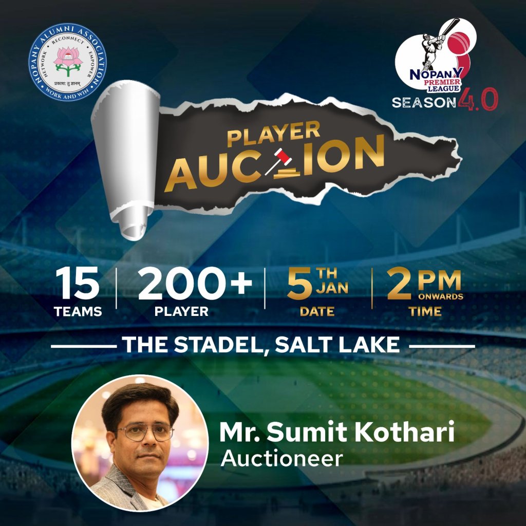 Sumit Kothari NPL 4 Auctioneer